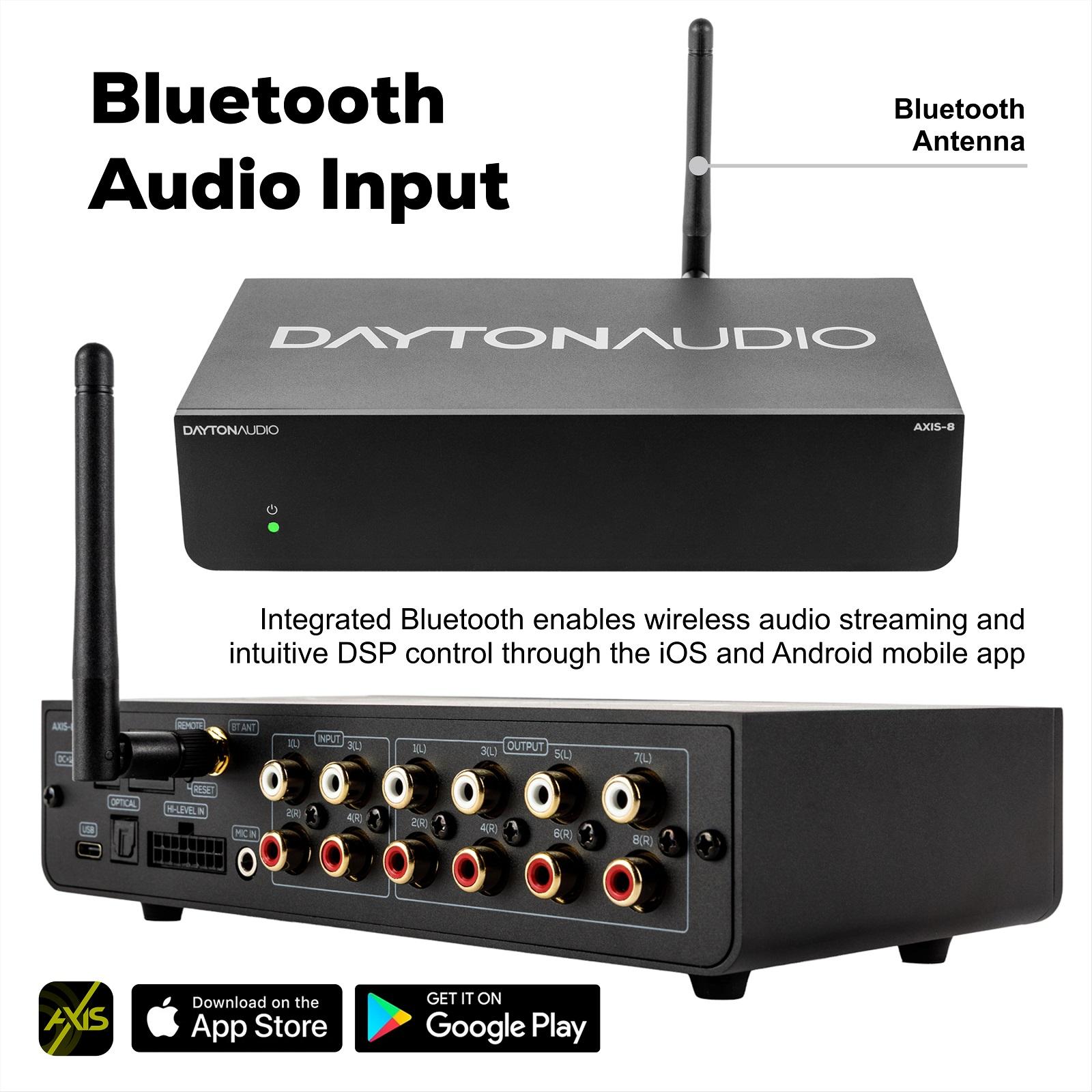 Dayton Audio AXIS-8 DSP with Sub Effects